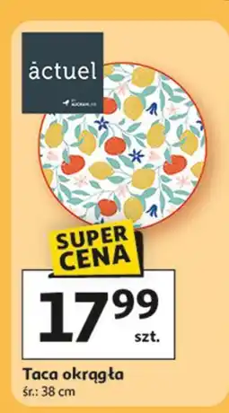 Auchan Taca okrągła 38 cm Actuel oferta