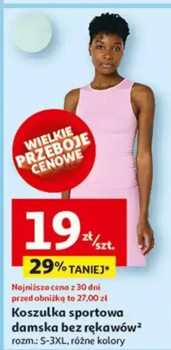 Auchan Koszulka sportowa damska oferta