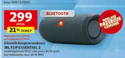 Auchan Głośnik bezprzewodowy flip essential 2 Jbl oferta