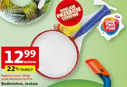 Auchan Zestaw do badmintona One Two Fun oferta