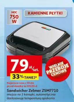 Auchan Opiekacz zsm7710 Zelmer oferta