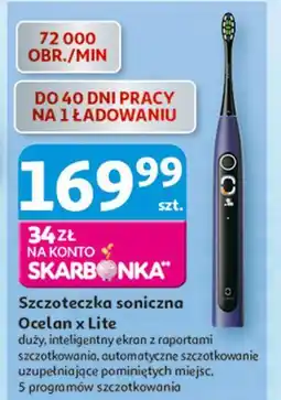 Auchan Szczoteczka soniczna x pro granatowa Oclean oferta