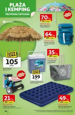 Auchan Parasol plażowy 180 cm oferta