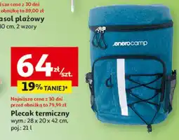 Auchan Plecak termiczny 21 l Enero Camp oferta