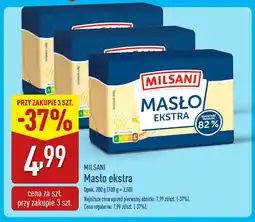 ALDI Masło ekstra Milsani oferta