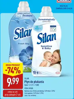 ALDI Płyn do płukania SILAN oferta
