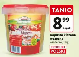 Intermarche Kapusta kiszona wczesna wiaderko 1kg Intermarche oferta