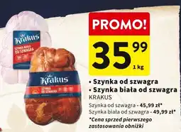 Intermarche Szynka od szwagra Krakus oferta