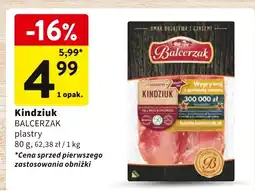 Intermarche Kindziuk plastry 80g Balcerzak oferta