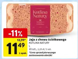 Intermarche Jaja z chowu ściółkowego L 10 szt. KOTLINA NATURY oferta