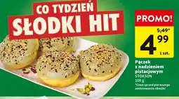 Intermarche Pączek z nadzieniem pistacjowym 100g STOKSON oferta