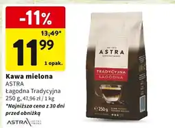 Intermarche Kawa mielona ASTRA Łagodna Tradycyjna 250g oferta