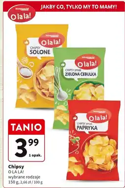 Intermarche Chipsy O LA LA! 150g oferta