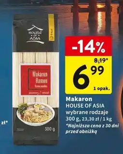 Intermarche Makaron ramen HOUSE OF ASIA 300g oferta