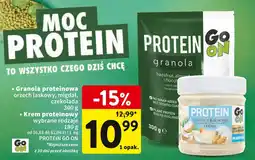 Intermarche Krem proteinowy GO ON 180g oferta