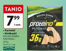 Intermarche Parówki DOLINA DOBRA PROTEINA+ 200g oferta