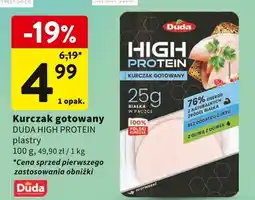 Intermarche Kurczak gotowany DUDA HIGH PROTEIN 100g oferta