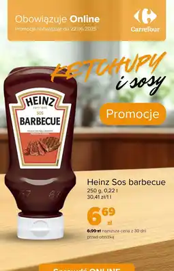 Carrefour Sos Heinz barbecue 250g oferta