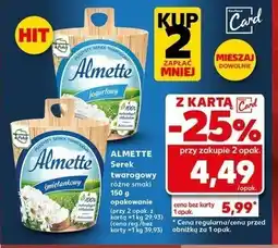 Kaufland Serek śmietankowy Hochland almette oferta