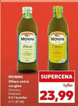 Kaufland Oliwa z oliwek extra vergine Monini classico oferta