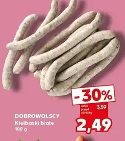 Kiełbaski białe Dobrowolscy