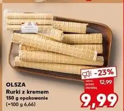 Kaufland Rurki z kremem Cukiernia olsza oferta