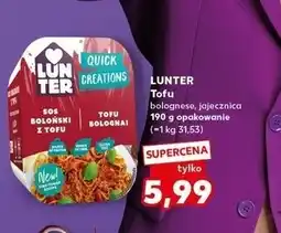 Kaufland Tofu no-egg breakfast Lunter oferta