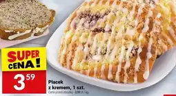 Twój Market Placek z kremem 1 szt. Białecki oferta
