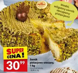 Twój Market Sernik pistacjowo-owsiany 1 kg Białecki oferta