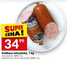 Twój Market Kiełbasa tatrzańska 1 kg Białecki oferta