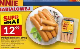Twój Market Parówki drobiowe 500 g Białecki oferta