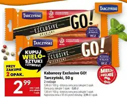Twój Market Kabanosy Exclusive GO! Tarczyński 50 g oferta