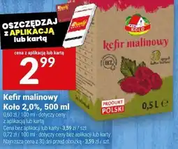 Twój Market Kefir malinowy Koło 2% 500ml oferta