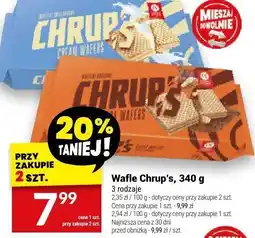Twój Market Wafle Chrupsy 340 g Twój Market oferta
