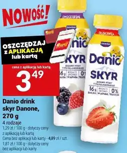 Twój Market Danio drink skyr Danone 270 g oferta