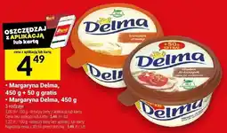 Twój Market Margaryna Delma, 450 g + 50 g gratis oferta