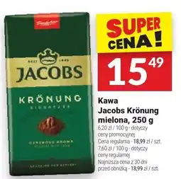 Twój Market Kawa Jacobs Krönung mielona, 250 g oferta