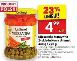 Twój Market Mieszanka warzywna 2-składnikowa Unamel 480 g oferta