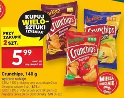 Twój Market Chipsy Crunchips Paprika 140g Lorenz oferta