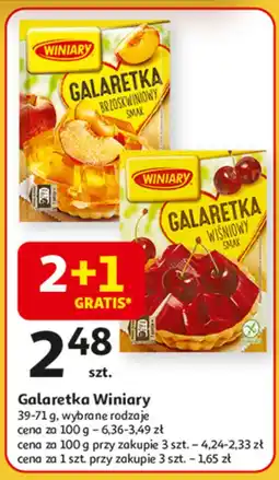Auchan Galaretka wiśniowa Winiary galaretka oferta
