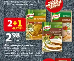 Auchan Przyprawa do wieprzowiny Knorr przyprawa oferta