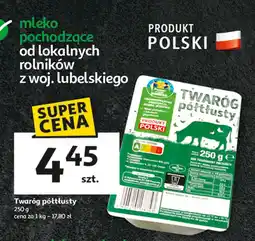Auchan Twaróg połtłusty Auchan pewni dobrego oferta