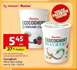 Auchan Cocoghurt kremowy Auchan różnorodne (logo czerwone) oferta