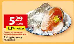 Auchan Pstrąg tęczowy filet ze skórą oferta