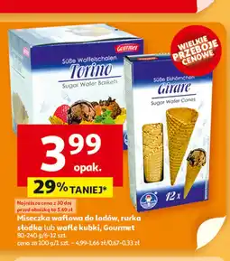 Auchan Rożki do lodów giare Gourmet oferta