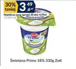 Sużyw Śmietana Zott oferta