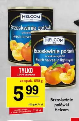 Gram Market Brzoskwinie połówki Helcom oferta