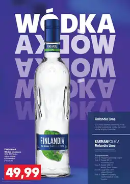 Kaufland Wódka Finlandia Lime Fusion oferta