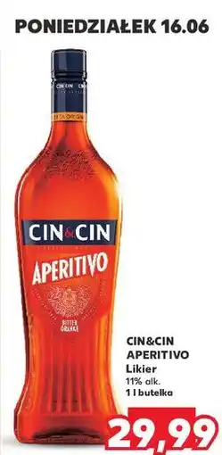 Kaufland Vermouth Cin&Cin Aperitivo oferta