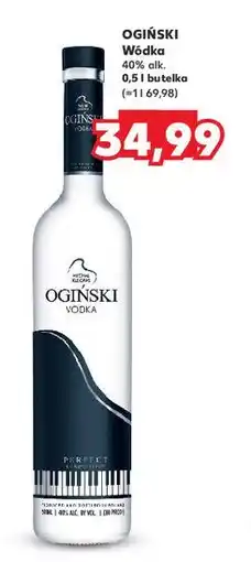 Kaufland Wódka Ogiński Vodka oferta